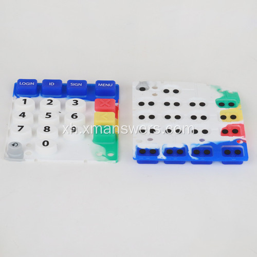 Epoxy Coating Colorful Carbon Pills Button Pills Keyboard